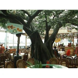 Drevni umjetni Banyan stablo za uređenje restorana